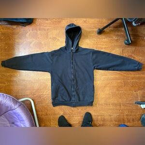 Late 90s / vintage fire resistant zip up hoodie